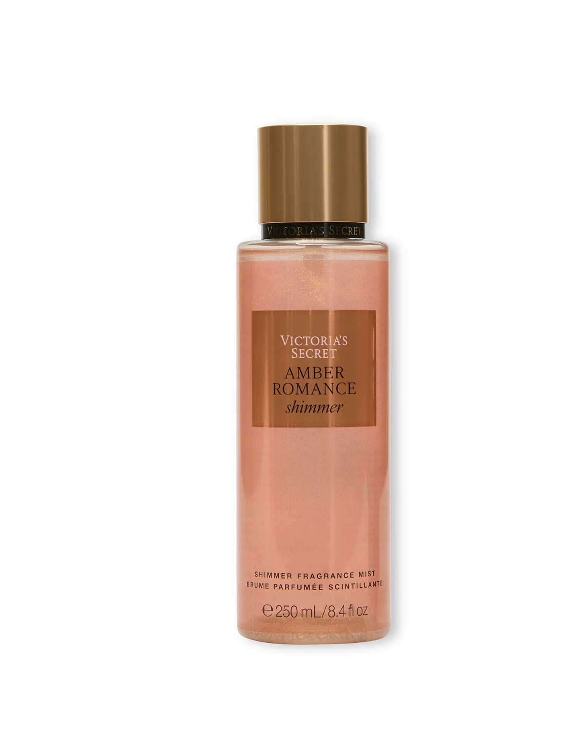 Spray corporal com brilho Amber Romance