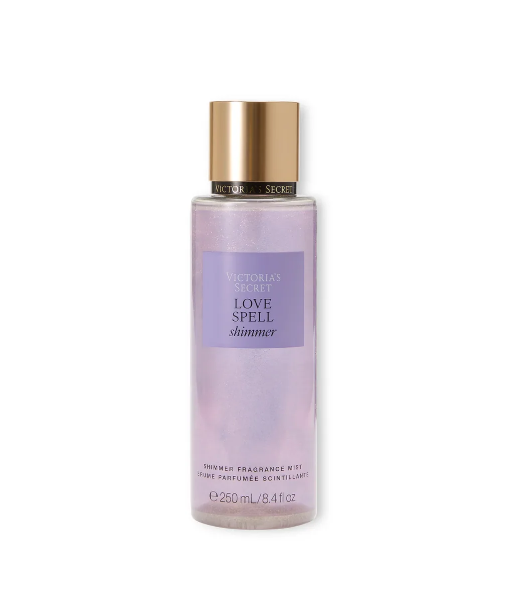 Spray corporal com brilho Love Spell