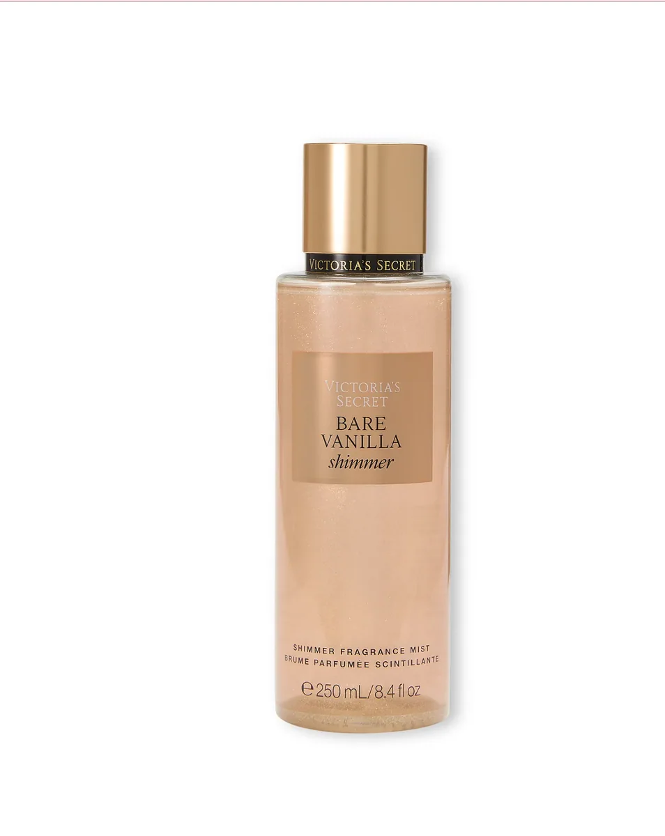 Spray corporal com brilho Bare Vanilla