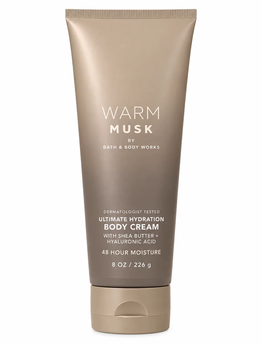 Loção hidratante perfumada Warm Musk